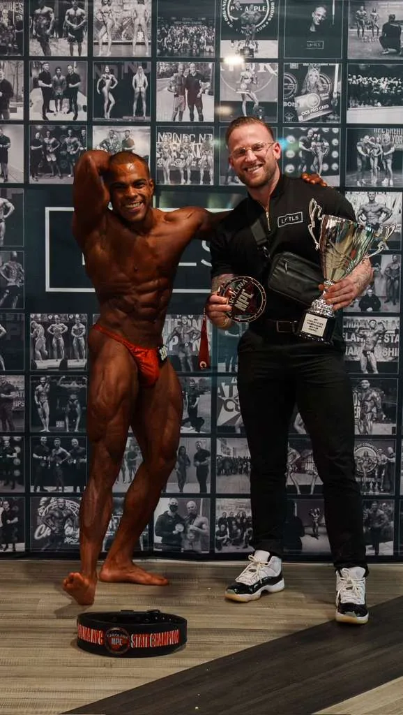 Team Limitless Physiques athlete posing
